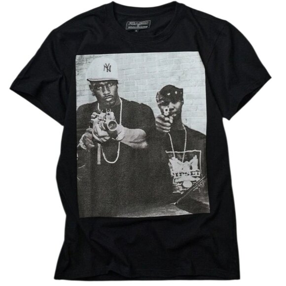 DIPSET Bout It Street Short Sleeve Tee - Black - Picture 1 of 2